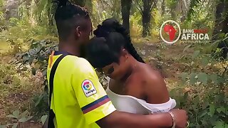 Bangnolly Africa - Shire Gun down Queen got fucked by an evil uncle oga bang after she was cought having sex with her bestie wizzy bang in the bush