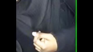 British hijab suck big dick at one's fingertips park